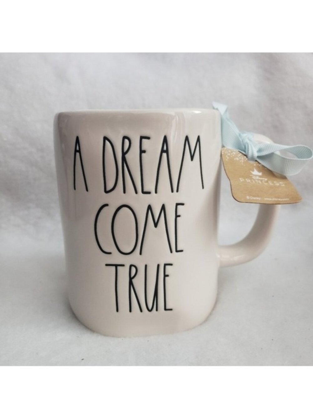 Rae Dunn Disney Princess Castle "A DREAM COME TRUE" Ceramic Mug